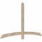 Ekena Millwork Bellingham Smooth Timber Gable Bracket, Douglas Fir, 72"W x 42"H x 1 1/2"D x 3 1/2"F, 14/12 Pitch GBW072X42X0204BEL00SDF - alternate 5